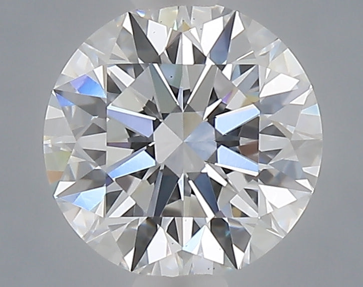1.02 carat round lab grown diamond D color VS1 clarity