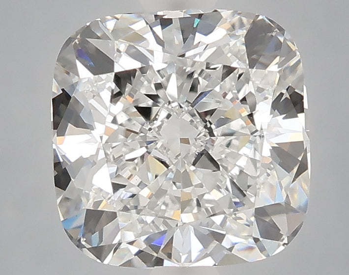 2.72 carat cushion lab grown diamond D color VS1 clarity