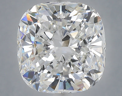 6.02 carat cushion lab grown diamond E color VVS2 clarity