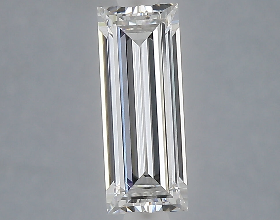 1.01 carat baguette lab grown diamond E color VVS2 clarity