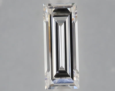 1.04 carat baguette lab grown diamond E color VVS2 clarity