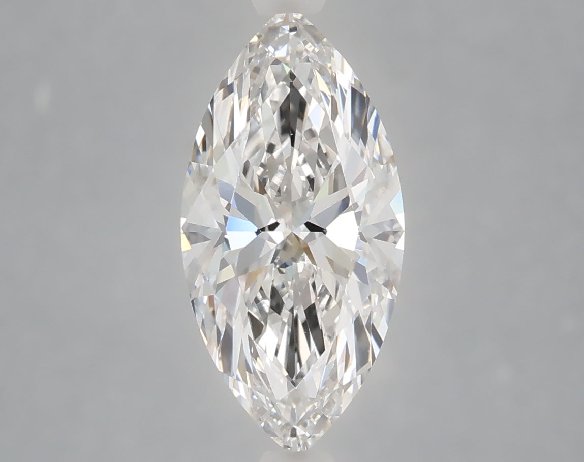 2.03 carat marquise lab grown diamond E color VVS2 clarity