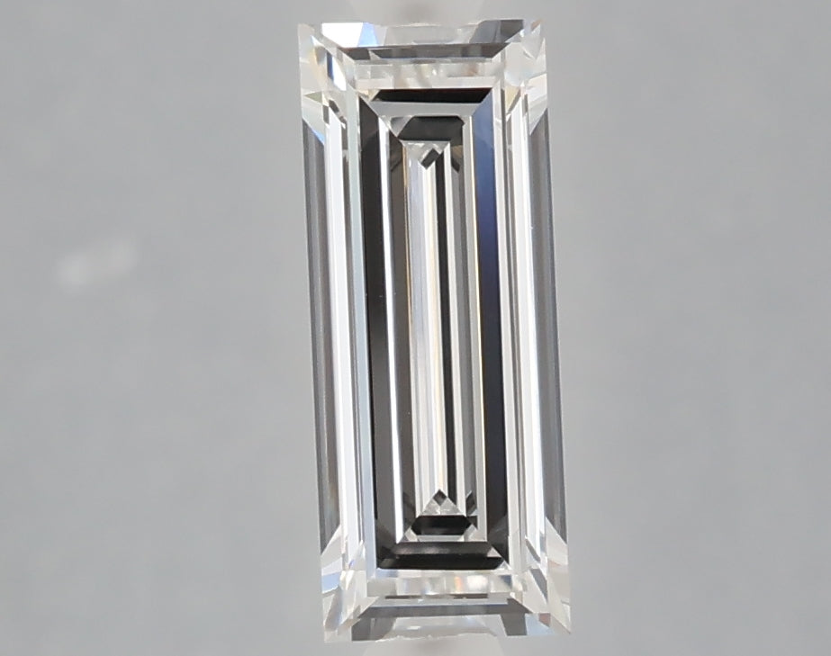 1.06 carat baguette lab grown diamond D color VVS1 clarity