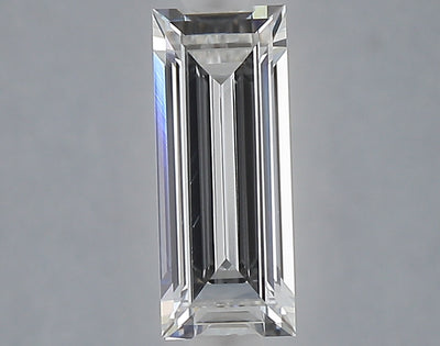 1.03 carat baguette lab grown diamond E color VVS2 clarity