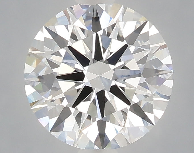 1.80 carat round lab grown diamond D color VVS2 clarity