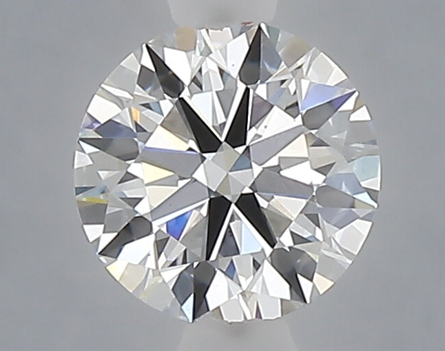 1.01 carat round lab grown diamond D color VVS2 clarity