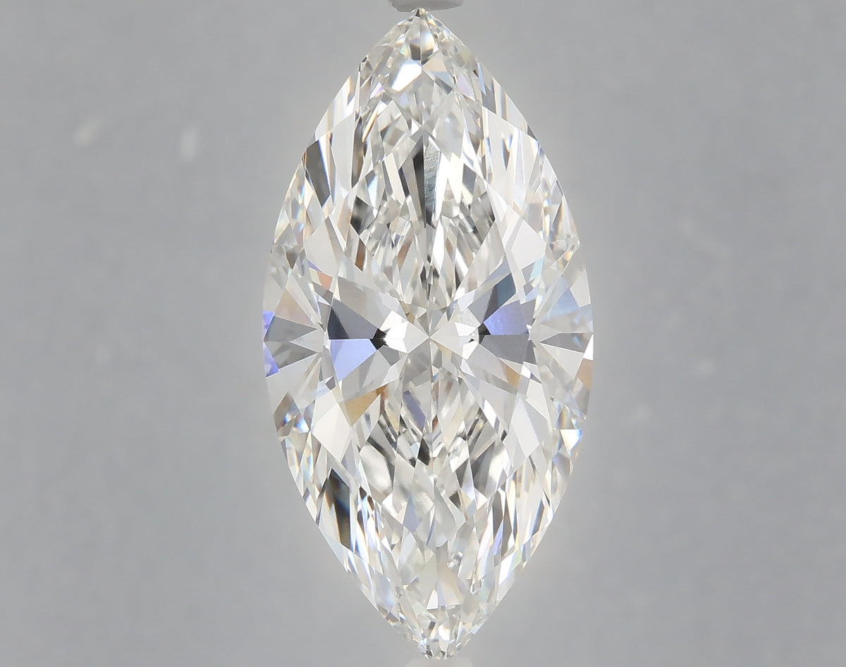6.35 carat marquise lab grown diamond F color VVS2 clarity