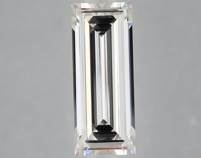 1.00 carat baguette lab grown diamond F color VS1 clarity