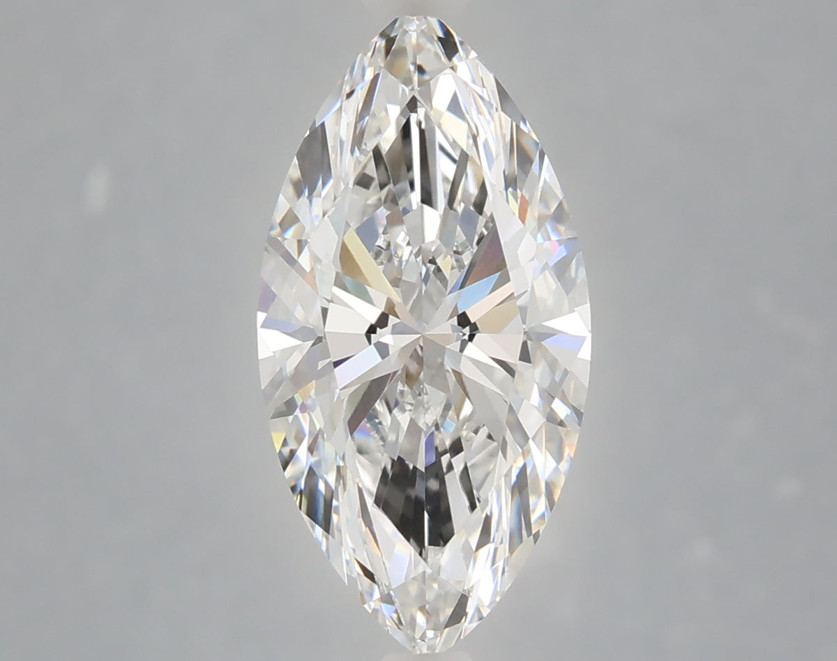 3.03 carat marquise lab grown diamond E color VVS2 clarity