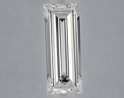 1.02 carat baguette lab grown diamond D color VVS2 clarity