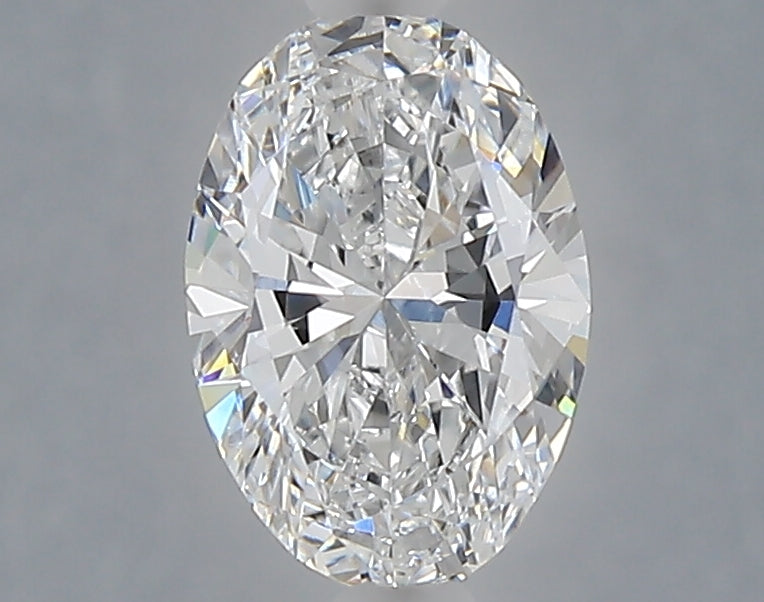 1.10 carat oval lab grown diamond D color VVS2 clarity