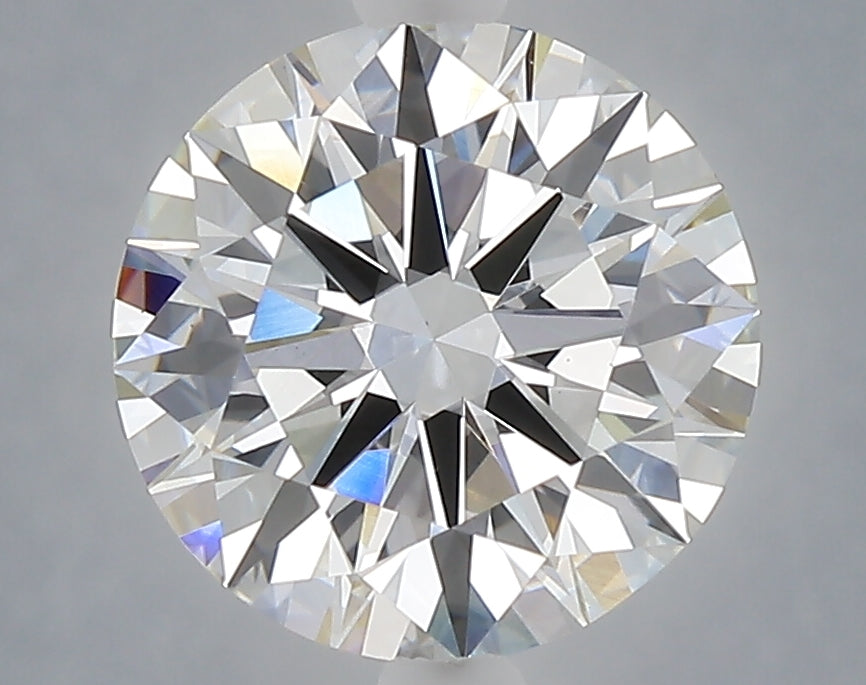 3.06 carat round lab grown diamond E color VS1 clarity