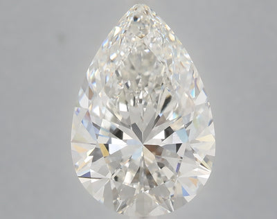 6.10 carat pear lab grown diamond F color VVS2 clarity
