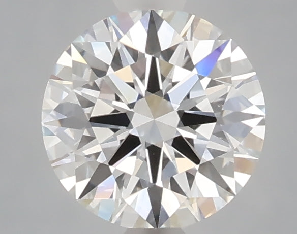 1.07 carat round lab grown diamond D color VVS1 clarity