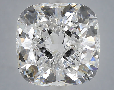6.10 carat cushion lab grown diamond E color VS1 clarity