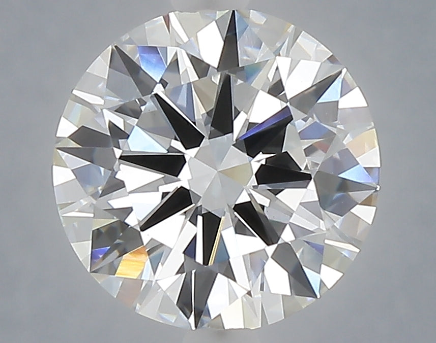 3.00 carat round lab grown diamond E color VVS2 clarity