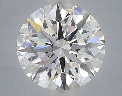 3.05 carat round lab grown diamond E color VS1 clarity