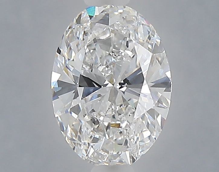 1.07 carat oval lab grown diamond E color VVS2 clarity