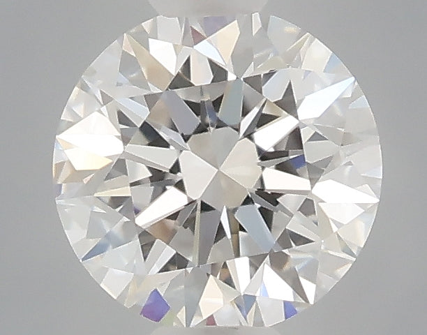 0.52 carat round lab grown diamond D color VVS2 clarity