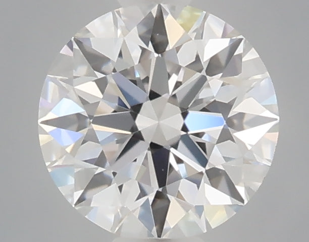0.52 carat round lab grown diamond D color VVS1 clarity