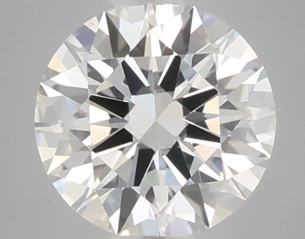 0.53 carat round lab grown diamond D color VS1 clarity