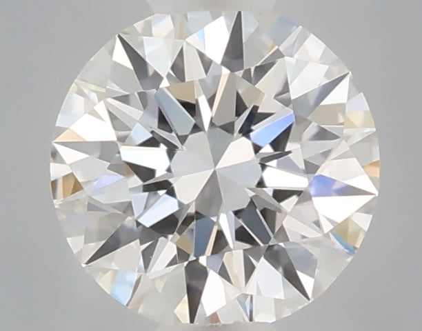 0.52 carat round lab grown diamond E color VS1 clarity