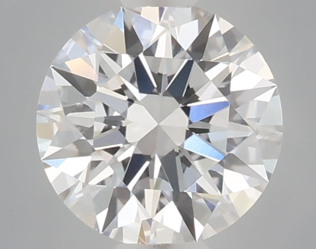 0.53 carat round lab grown diamond E color VVS1 clarity