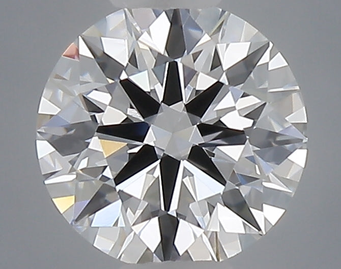 0.53 carat round lab grown diamond D color VS1 clarity