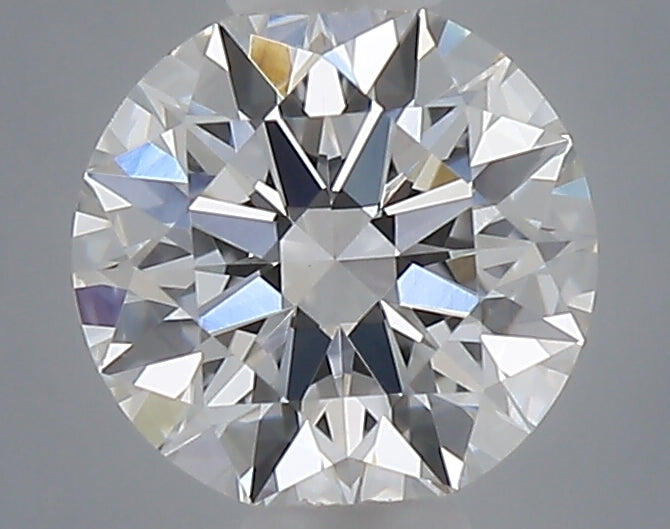0.52 carat round lab grown diamond D color VVS2 clarity
