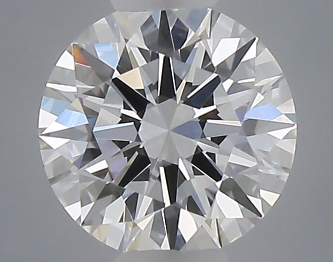 0.52 carat round lab grown diamond D color VVS2 clarity