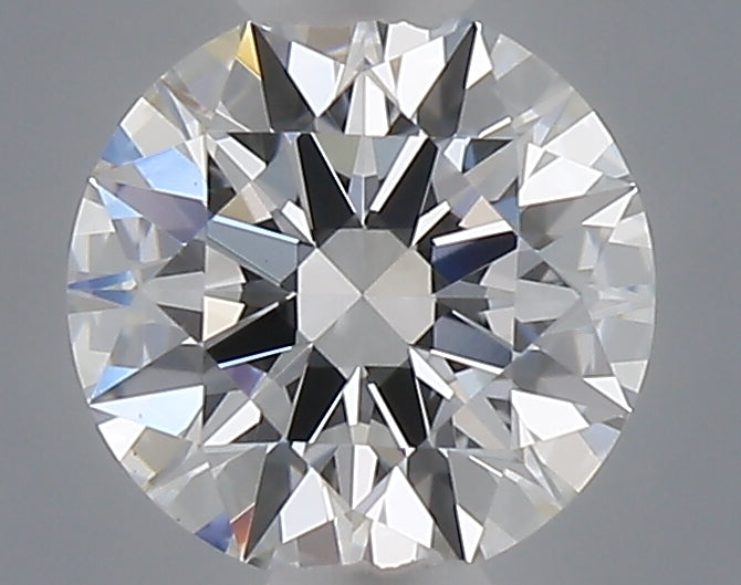 0.52 carat round lab grown diamond E color VVS2 clarity