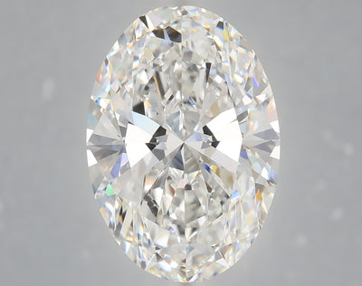 6.26 carat oval lab grown diamond E color VVS2 clarity