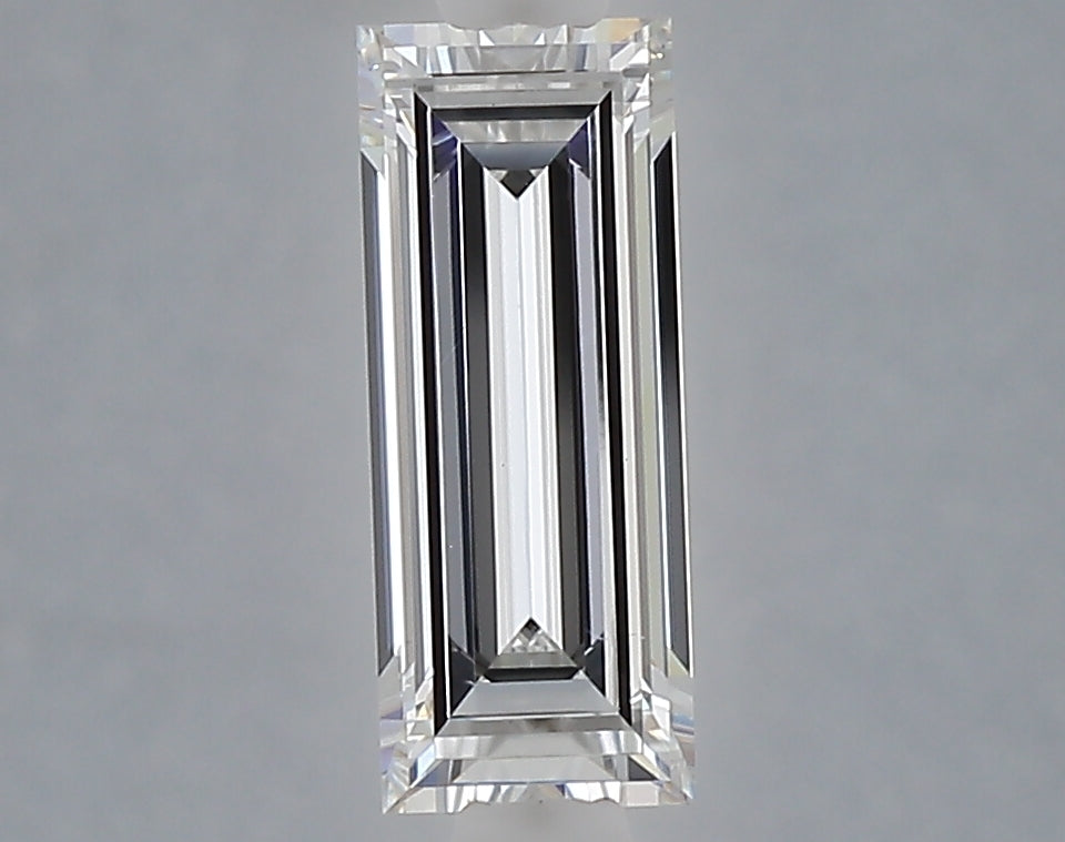 1.01 carat baguette lab grown diamond E color VS1 clarity