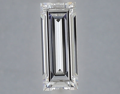 1.01 carat baguette lab grown diamond E color VS1 clarity