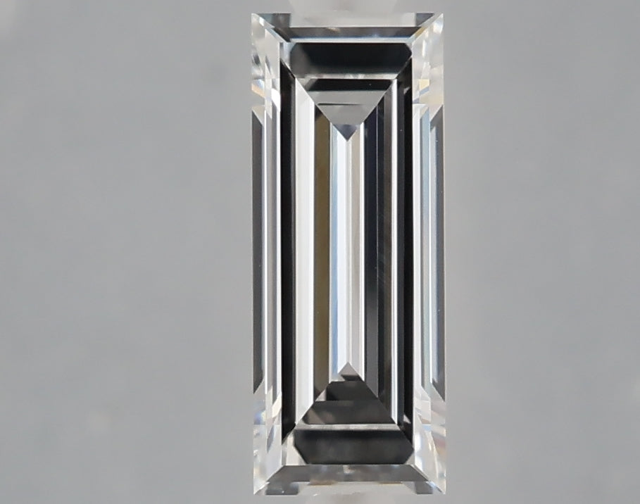 1.05 carat baguette lab grown diamond E color VVS2 clarity