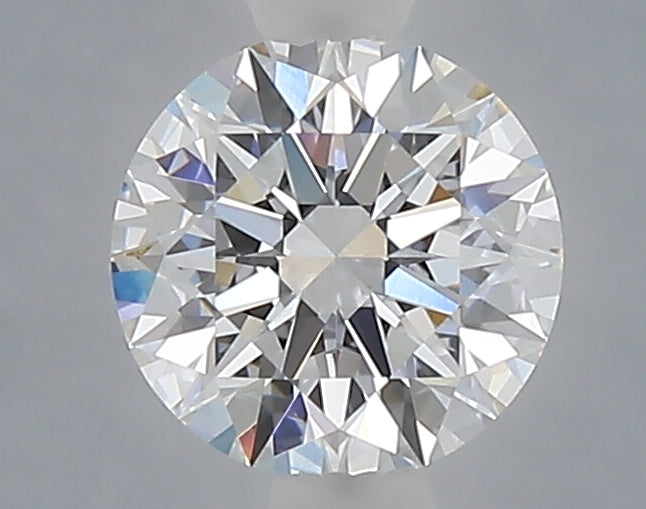 1.08 carat round lab grown diamond D color VVS1 clarity