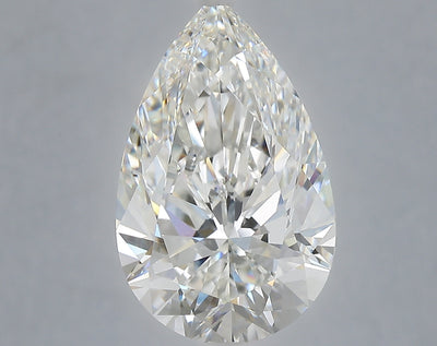 6.09 carat pear lab grown diamond F color VVS2 clarity