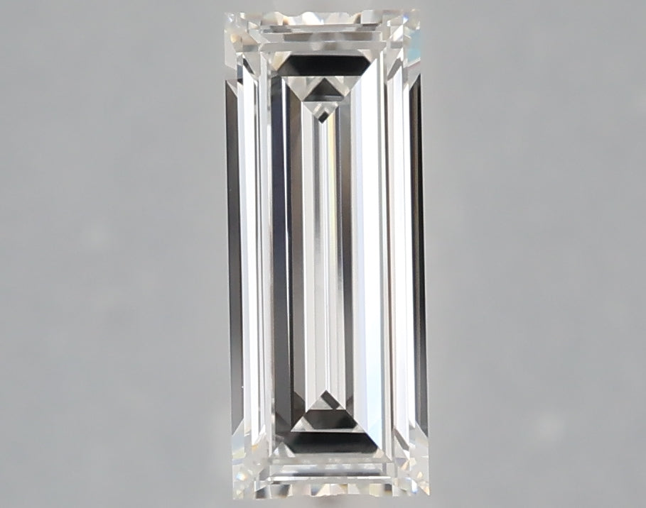 1.03 carat baguette lab grown diamond E color VVS2 clarity