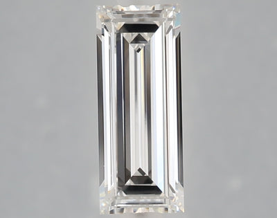 1.03 carat baguette lab grown diamond E color VVS2 clarity