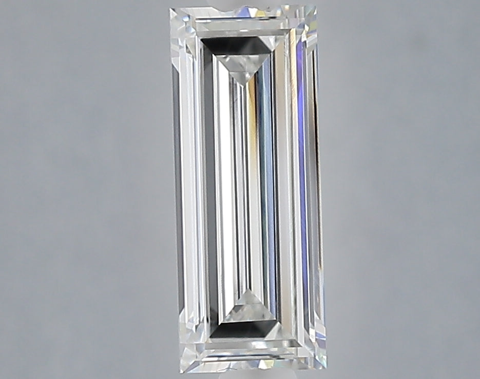 1.03 carat baguette lab grown diamond E color VVS2 clarity
