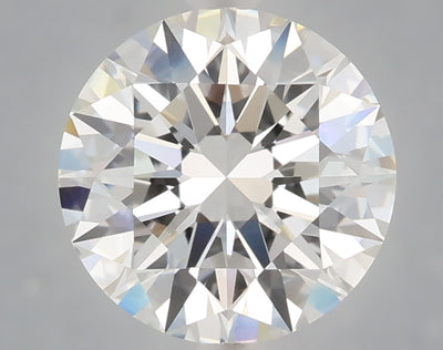 3.04 carat round lab grown diamond E color VS1 clarity
