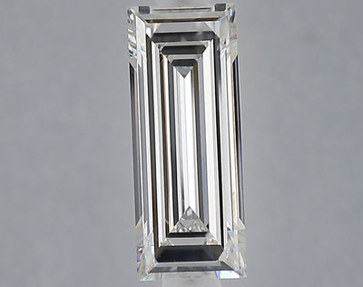 1.06 carat baguette lab grown diamond E color VS1 clarity
