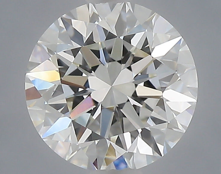 1.51 carat round lab grown diamond G color VVS2 clarity