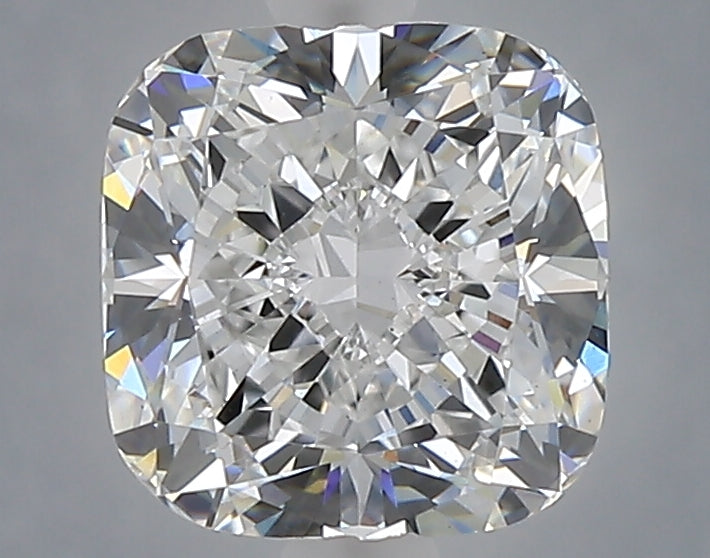 2.29 carat cushion lab grown diamond D color VS1 clarity