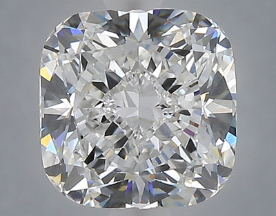 2.29 carat cushion lab grown diamond D color VS1 clarity