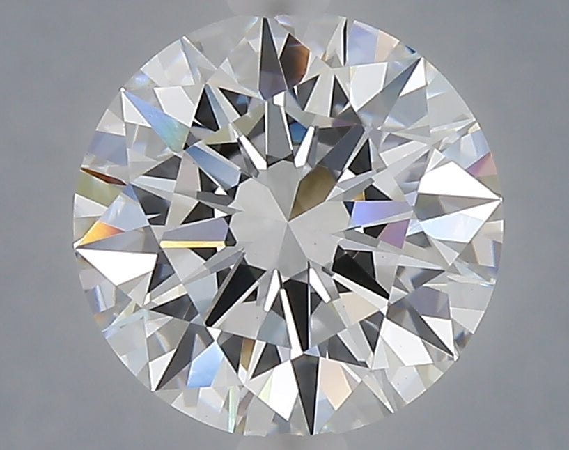 2.71 carat round lab grown diamond D color VS1 clarity