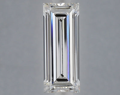 1.06 carat baguette lab grown diamond E color VVS2 clarity