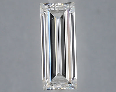 1.02 carat baguette lab grown diamond E color VVS2 clarity