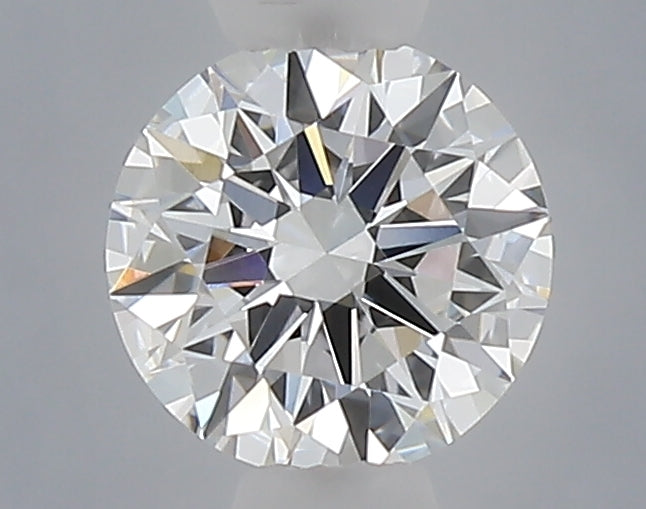 0.52 carat round lab grown diamond E color VVS2 clarity
