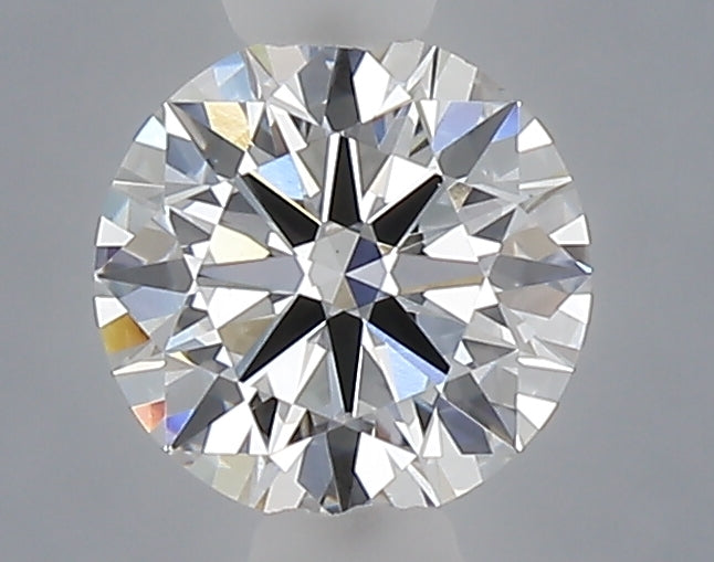 0.52 carat round lab grown diamond D color VVS2 clarity